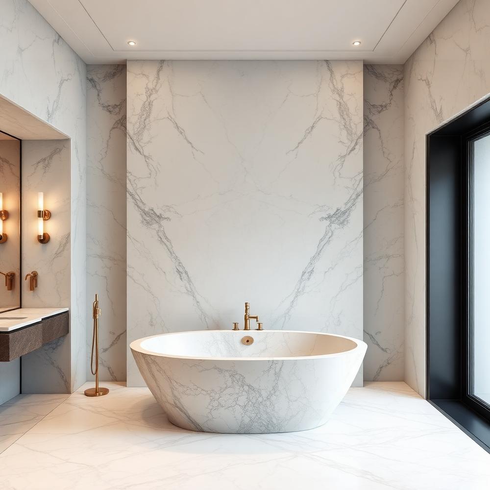 Bagno Padronale Statuario